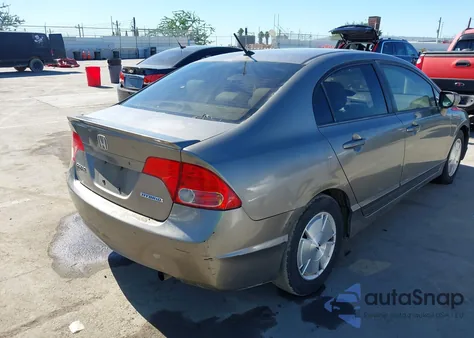 2007 Honda Civic Hybrid z USA, uszkodzony, nr VIN JHMFA36217S027870